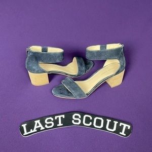 Pelle Moda Urban Block Heel Sandal Sz 7.5